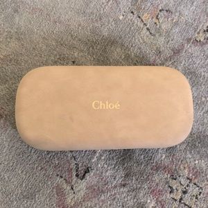 Beautiful Chloe leather sunglasses case